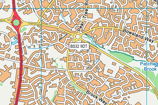 BS32 9DT map - OS VectorMap District (Ordnance Survey) BS32 9DT map - OS VectorMap District (Ordnance Survey)