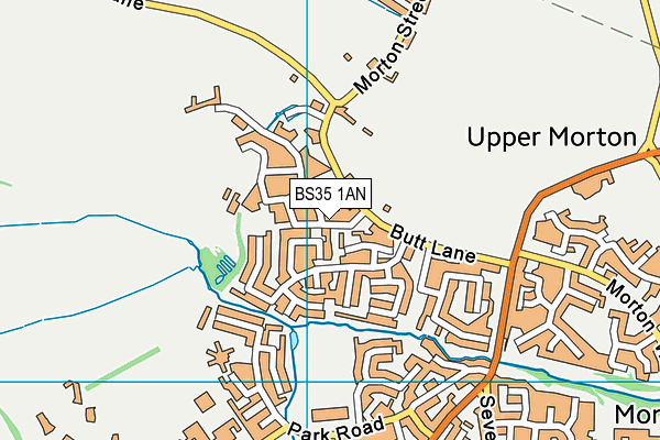 BS35 1AN map - OS VectorMap District (Ordnance Survey) BS35 1AN map - OS VectorMap District (Ordnance Survey)