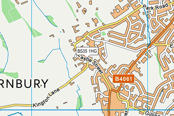 BS35 1HG map - OS VectorMap District (Ordnance Survey) BS35 1HG map - OS VectorMap District (Ordnance Survey)