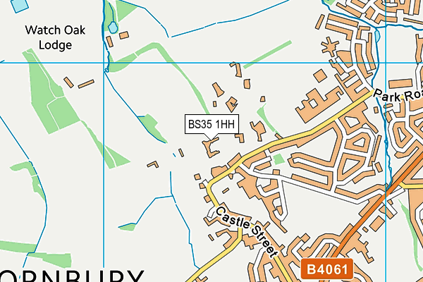 BS35 1HH map - OS VectorMap District (Ordnance Survey) BS35 1HH map - OS VectorMap District (Ordnance Survey)