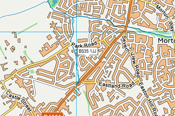 BS35 1JJ map - OS VectorMap District (Ordnance Survey) BS35 1JJ map - OS VectorMap District (Ordnance Survey)