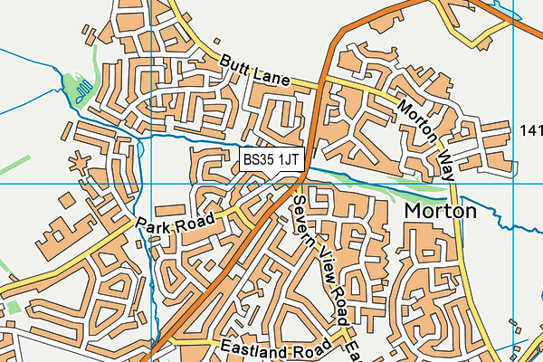 BS35 1JT map - OS VectorMap District (Ordnance Survey) BS35 1JT map - OS VectorMap District (Ordnance Survey)