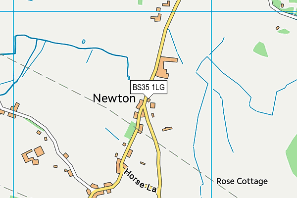 BS35 1LG map - OS VectorMap District (Ordnance Survey) BS35 1LG map - OS VectorMap District (Ordnance Survey)