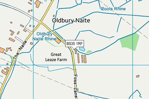 BS35 1RF map - OS VectorMap District (Ordnance Survey) BS35 1RF map - OS VectorMap District (Ordnance Survey)