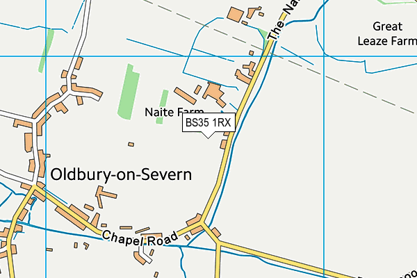 BS35 1RX map - OS VectorMap District (Ordnance Survey) BS35 1RX map - OS VectorMap District (Ordnance Survey)