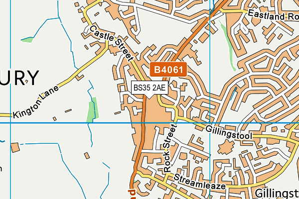 BS35 2AE map - OS VectorMap District (Ordnance Survey) BS35 2AE map - OS VectorMap District (Ordnance Survey)