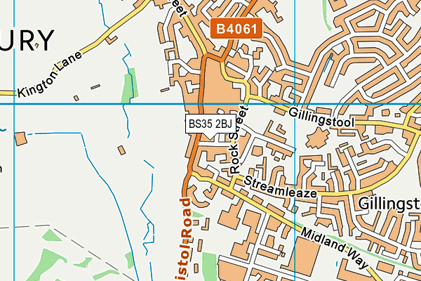 BS35 2BJ map - OS VectorMap District (Ordnance Survey) BS35 2BJ map - OS VectorMap District (Ordnance Survey)