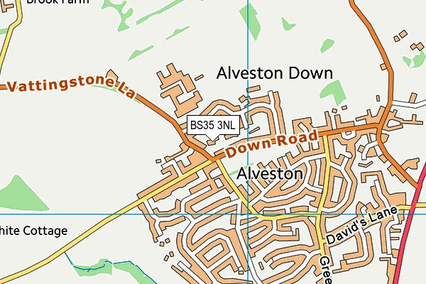 BS35 3NL map - OS VectorMap District (Ordnance Survey) BS35 3NL map - OS VectorMap District (Ordnance Survey)