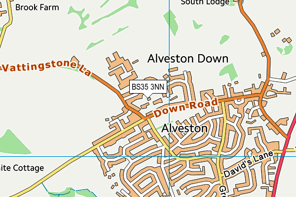 BS35 3NN map - OS VectorMap District (Ordnance Survey) BS35 3NN map - OS VectorMap District (Ordnance Survey)