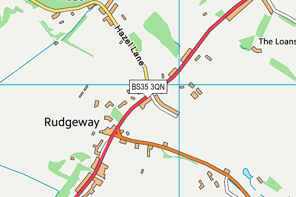 BS35 3QN map - OS VectorMap District (Ordnance Survey) BS35 3QN map - OS VectorMap District (Ordnance Survey)