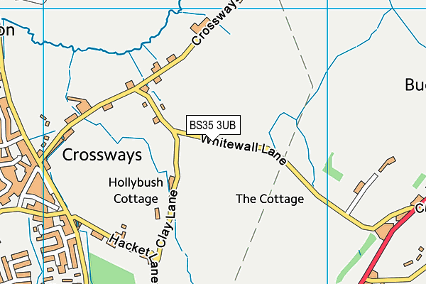 BS35 3UB map - OS VectorMap District (Ordnance Survey) BS35 3UB map - OS VectorMap District (Ordnance Survey)