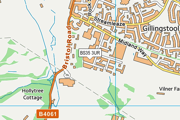 BS35 3UR map - OS VectorMap District (Ordnance Survey) BS35 3UR map - OS VectorMap District (Ordnance Survey)