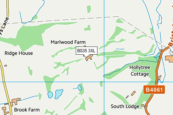 BS35 3XL map - OS VectorMap District (Ordnance Survey) BS35 3XL map - OS VectorMap District (Ordnance Survey)