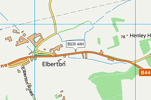 BS35 4AH map - OS VectorMap District (Ordnance Survey) BS35 4AH map - OS VectorMap District (Ordnance Survey)