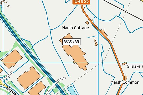 BS35 4BR map - OS VectorMap District (Ordnance Survey) BS35 4BR map - OS VectorMap District (Ordnance Survey)