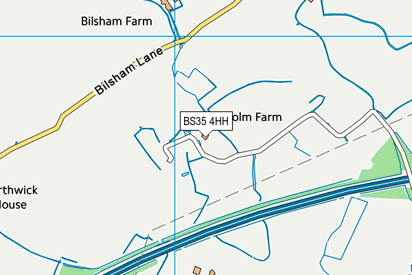 BS35 4HH map - OS VectorMap District (Ordnance Survey) BS35 4HH map - OS VectorMap District (Ordnance Survey)
