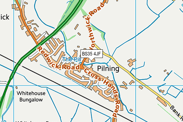 BS35 4JF map - OS VectorMap District (Ordnance Survey) BS35 4JF map - OS VectorMap District (Ordnance Survey)