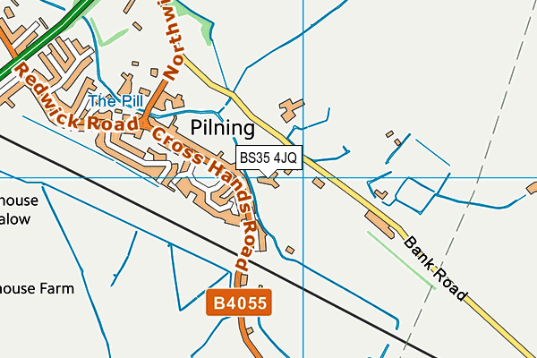 BS35 4JQ map - OS VectorMap District (Ordnance Survey) BS35 4JQ map - OS VectorMap District (Ordnance Survey)