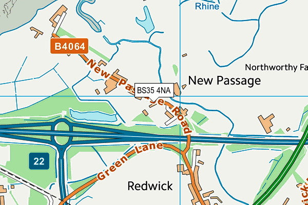 BS35 4NA map - OS VectorMap District (Ordnance Survey) BS35 4NA map - OS VectorMap District (Ordnance Survey)