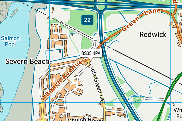 BS35 4PA map - OS VectorMap District (Ordnance Survey) BS35 4PA map - OS VectorMap District (Ordnance Survey)