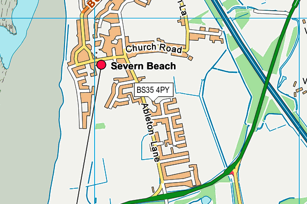 BS35 4PY map - OS VectorMap District (Ordnance Survey) BS35 4PY map - OS VectorMap District (Ordnance Survey)