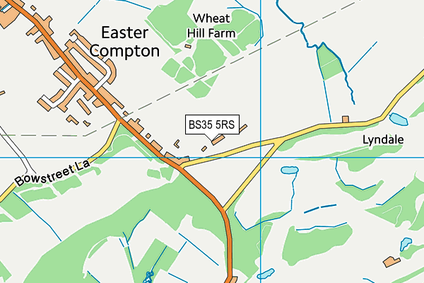 BS35 5RS map - OS VectorMap District (Ordnance Survey) BS35 5RS map - OS VectorMap District (Ordnance Survey)