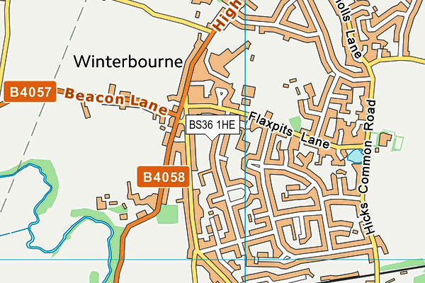 BS36 1HE map - OS VectorMap District (Ordnance Survey) BS36 1HE map - OS VectorMap District (Ordnance Survey)