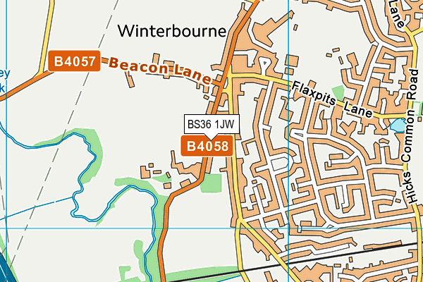 BS36 1JW map - OS VectorMap District (Ordnance Survey) BS36 1JW map - OS VectorMap District (Ordnance Survey)