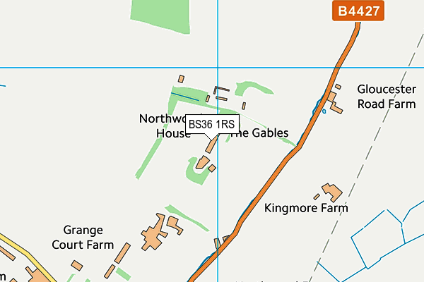 BS36 1RS map - OS VectorMap District (Ordnance Survey) BS36 1RS map - OS VectorMap District (Ordnance Survey)