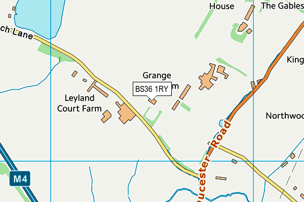 BS36 1RY map - OS VectorMap District (Ordnance Survey) BS36 1RY map - OS VectorMap District (Ordnance Survey)