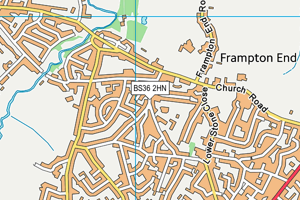 BS36 2HN map - OS VectorMap District (Ordnance Survey) BS36 2HN map - OS VectorMap District (Ordnance Survey)