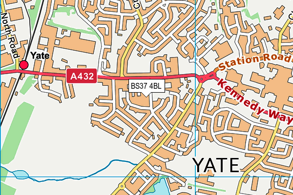 BS37 4BL map - OS VectorMap District (Ordnance Survey) BS37 4BL map - OS VectorMap District (Ordnance Survey)