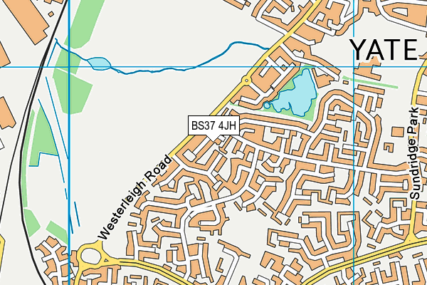 BS37 4JH map - OS VectorMap District (Ordnance Survey) BS37 4JH map - OS VectorMap District (Ordnance Survey)