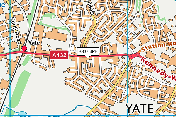 BS37 4PH map - OS VectorMap District (Ordnance Survey) BS37 4PH map - OS VectorMap District (Ordnance Survey)