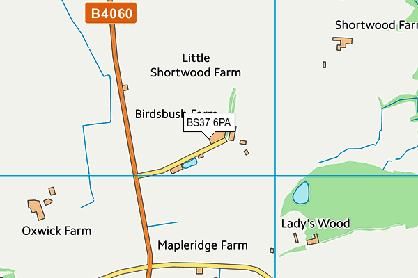 BS37 6PA map - OS VectorMap District (Ordnance Survey) BS37 6PA map - OS VectorMap District (Ordnance Survey)