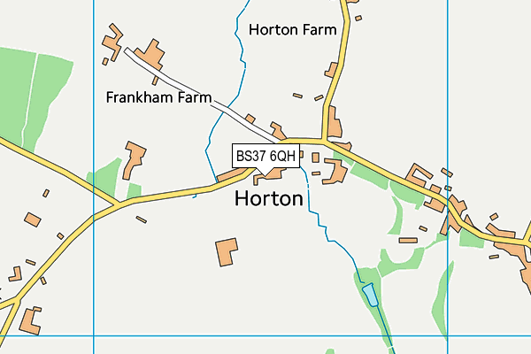BS37 6QH map - OS VectorMap District (Ordnance Survey) BS37 6QH map - OS VectorMap District (Ordnance Survey)