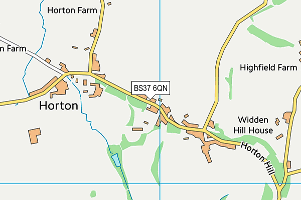 BS37 6QN map - OS VectorMap District (Ordnance Survey) BS37 6QN map - OS VectorMap District (Ordnance Survey)