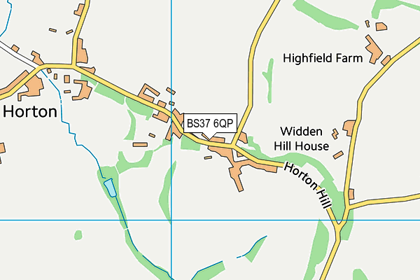 BS37 6QP map - OS VectorMap District (Ordnance Survey) BS37 6QP map - OS VectorMap District (Ordnance Survey)