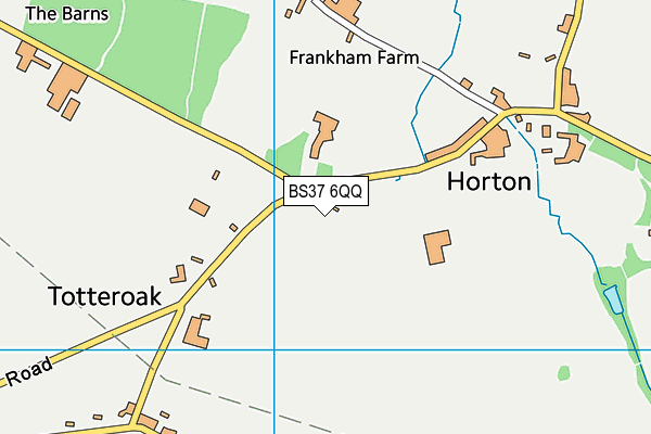 BS37 6QQ map - OS VectorMap District (Ordnance Survey) BS37 6QQ map - OS VectorMap District (Ordnance Survey)