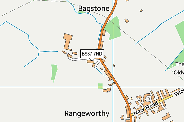 BS37 7ND map - OS VectorMap District (Ordnance Survey) BS37 7ND map - OS VectorMap District (Ordnance Survey)