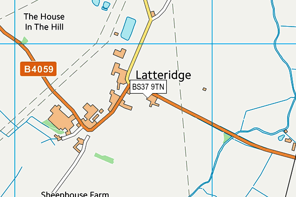 BS37 9TN map - OS VectorMap District (Ordnance Survey) BS37 9TN map - OS VectorMap District (Ordnance Survey)