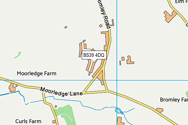 BS39 4DQ map - OS VectorMap District (Ordnance Survey) BS39 4DQ map - OS VectorMap District (Ordnance Survey)