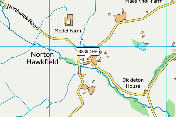 BS39 4HB map - OS VectorMap District (Ordnance Survey) BS39 4HB map - OS VectorMap District (Ordnance Survey)