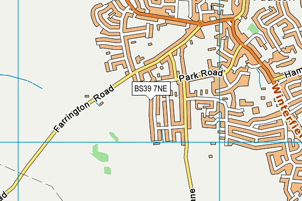 BS39 7NE map - OS VectorMap District (Ordnance Survey) BS39 7NE map - OS VectorMap District (Ordnance Survey)