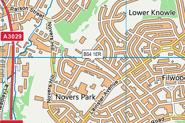 BS4 1ER map - OS VectorMap District (Ordnance Survey) BS4 1ER map - OS VectorMap District (Ordnance Survey)