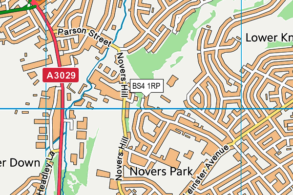 BS4 1RP map - OS VectorMap District (Ordnance Survey) BS4 1RP map - OS VectorMap District (Ordnance Survey)