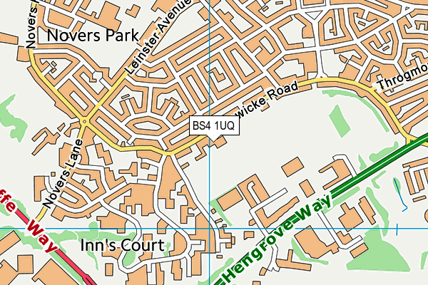 BS4 1UQ map - OS VectorMap District (Ordnance Survey) BS4 1UQ map - OS VectorMap District (Ordnance Survey)
