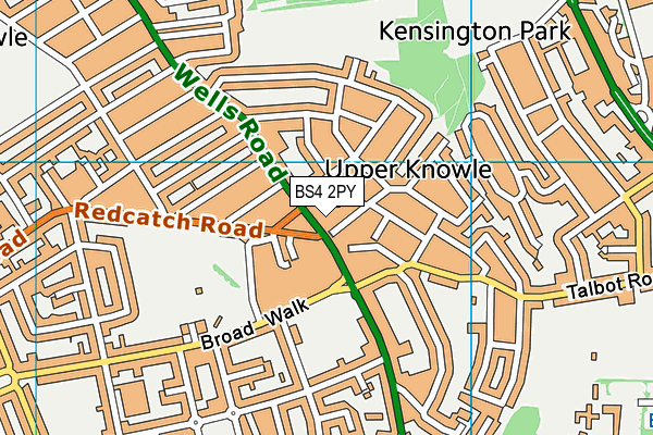 BS4 2PY map - OS VectorMap District (Ordnance Survey) BS4 2PY map - OS VectorMap District (Ordnance Survey)