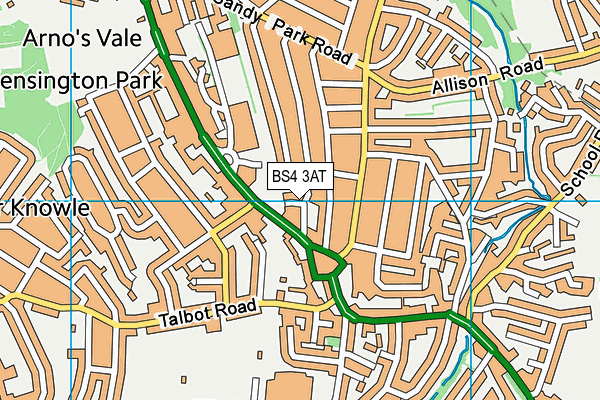 BS4 3AT map - OS VectorMap District (Ordnance Survey) BS4 3AT map - OS VectorMap District (Ordnance Survey)