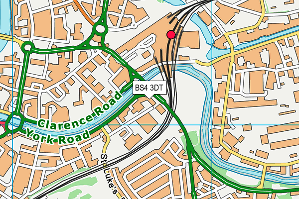 BS4 3DT map - OS VectorMap District (Ordnance Survey) BS4 3DT map - OS VectorMap District (Ordnance Survey)